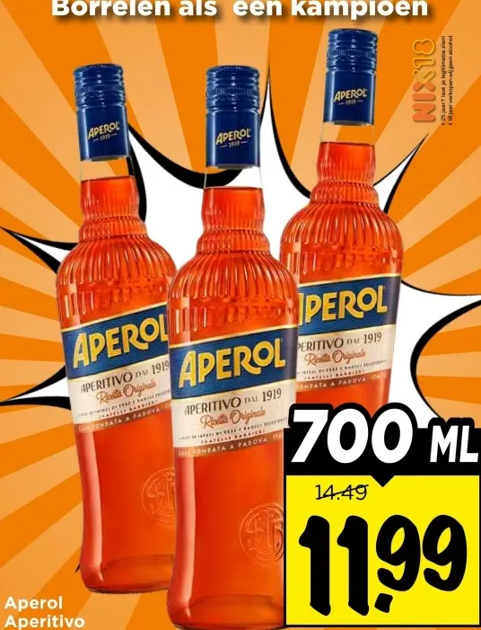 Aanbieding: Aperol Aperitivo