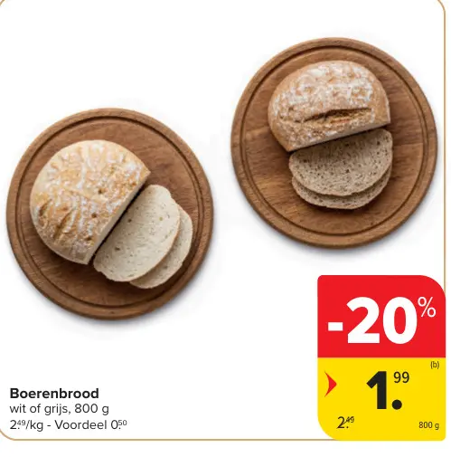 Promotie: Boerenbrood