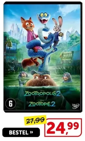 Aanbieding: Zootropolis 2 / Zootopie 2