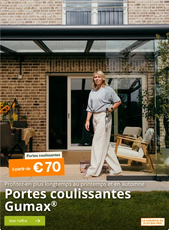 Offre: Portes coulissantes