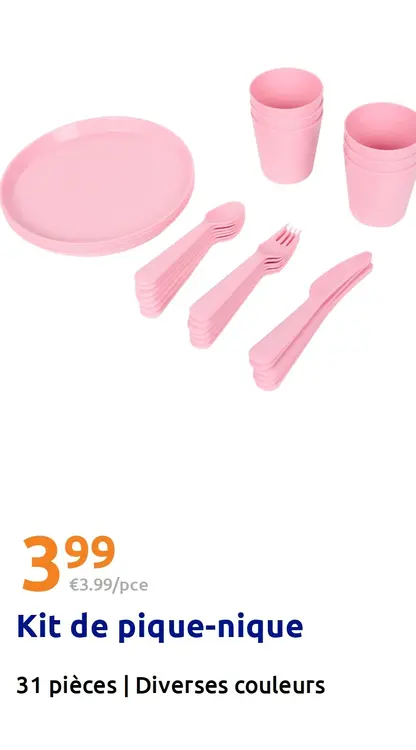 Offre: Kit de pique-nique