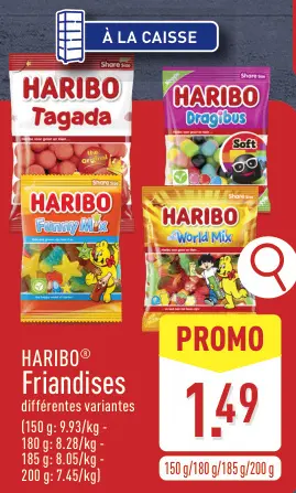Offre: Friandises