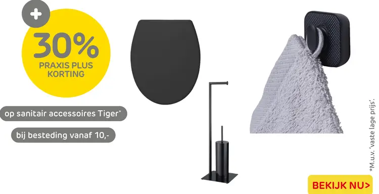 Aanbieding: sanitair accessoires