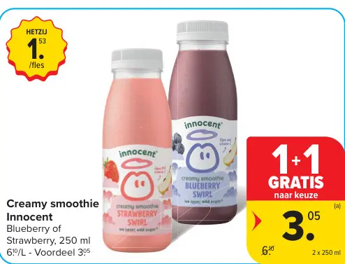 Promotie: Creamy smoothie