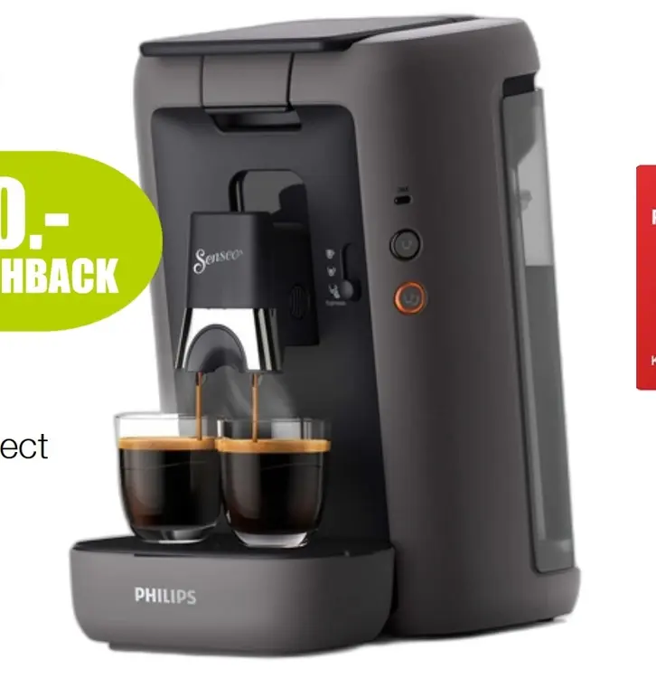 Aanbieding: Philips SENSEO CSA260/50 Select Square Koffiepadmachine