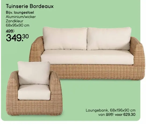 Aanbieding: Tuinserie Bordeaux