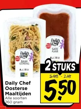 Aanbieding: Oosterse Maaltijden