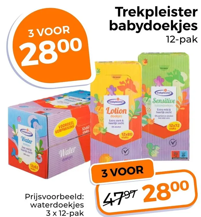 Aanbieding: Babydoekjes