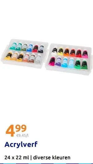 Aanbieding: Acrylverf