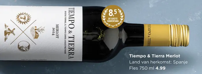 Aanbieding: Tiempo & Tierra Merlot