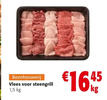 Aanbieding: Vlees voor steengrill