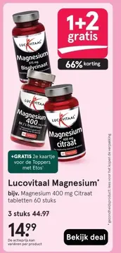 Aanbieding: LUCOVITAAL Magnesium