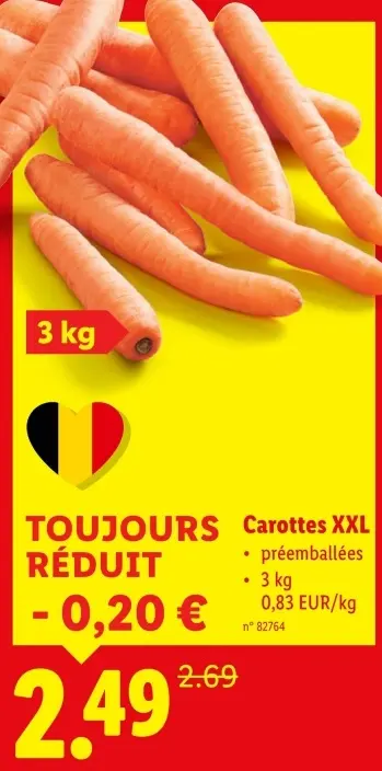 Offre: Carottes XXL