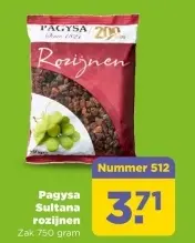 Sultana rozijnen
