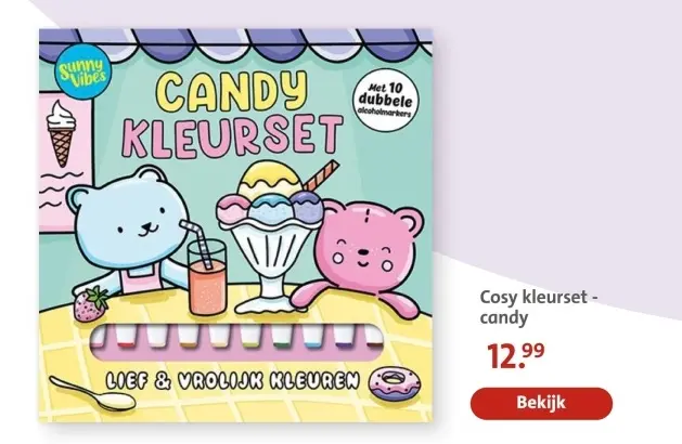 Aanbieding: Cosy kleurset - candy