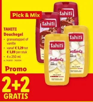 Promotie: Douchegel