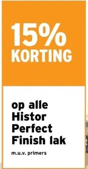 Promotie: Perfect Finish lak