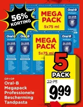 Megapack Professionele Bescherming Tandpasta