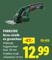 Aanbieding: Accu-struik- en grasschaar