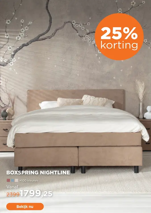 Aanbieding: Boxspring Nightline