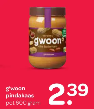 Aanbieding: Pindakaas