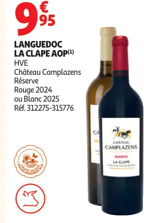 Offre: Château Camplazens Languedoc La Clape AOP