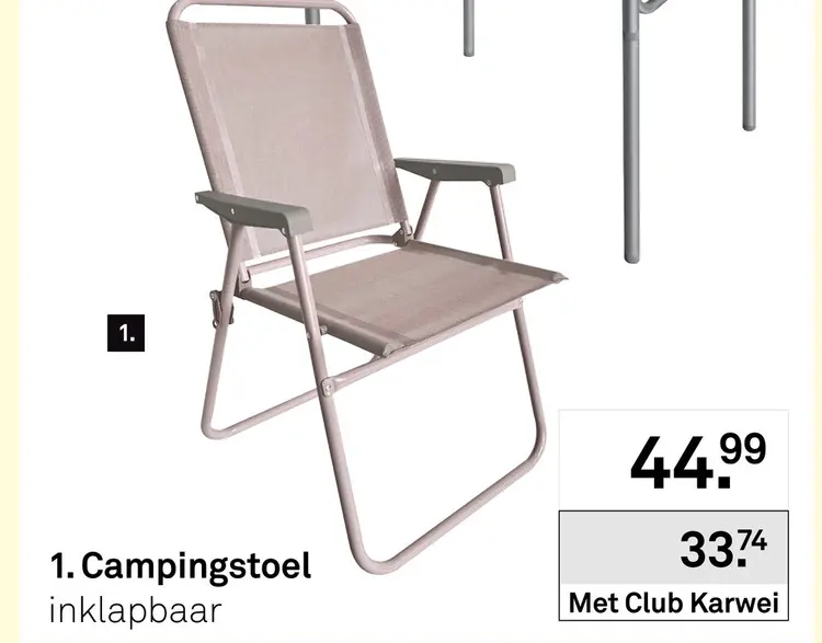 Aanbieding: Campingstoel