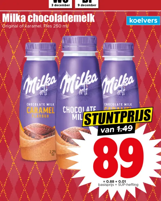 Aanbieding: chocolademelk