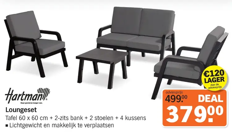 Aanbieding: Loungeset