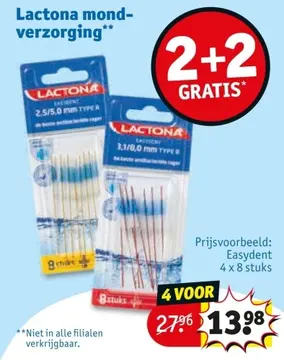 Aanbieding: Lactona mondverzorging