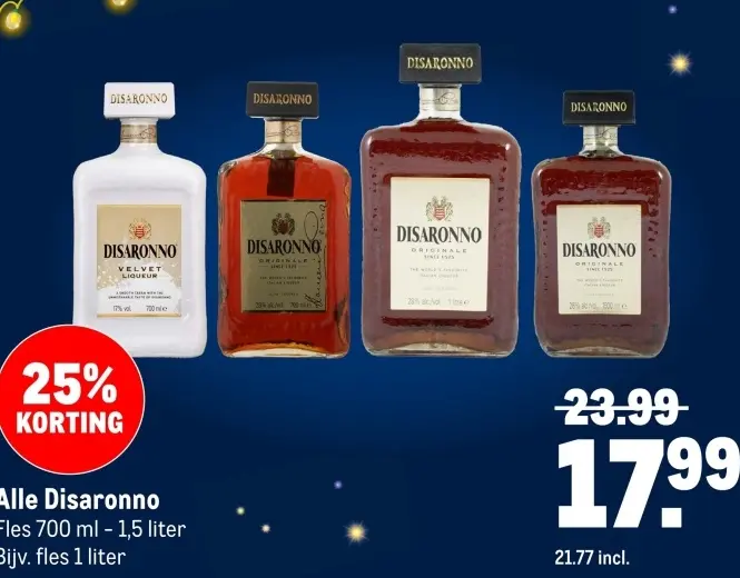 Aanbieding: Alle Disaronno