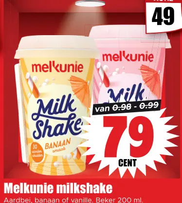 Aanbieding: Milkshake