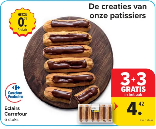 Promotie: Eclairs