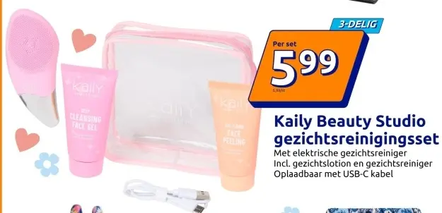 Aanbieding: Beauty Studio gezichtsreinigingsset
