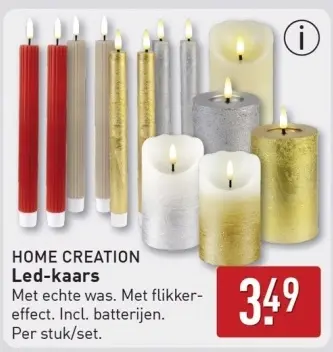 Aanbieding: Led-kaars