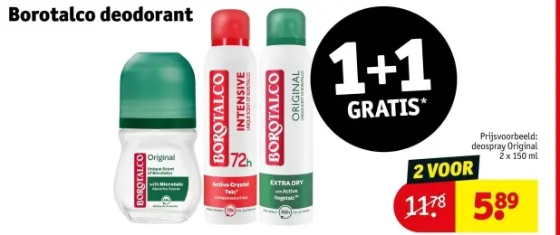 Aanbieding: Borotalco deodorant