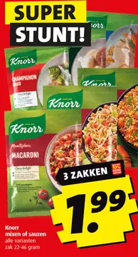 Aanbieding: Knorr mixen of sauzen alle varianten