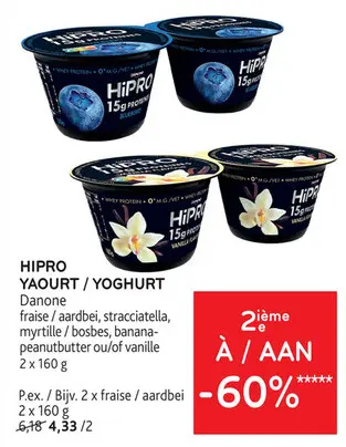 Offre: Hipro yaourt / yoghurt