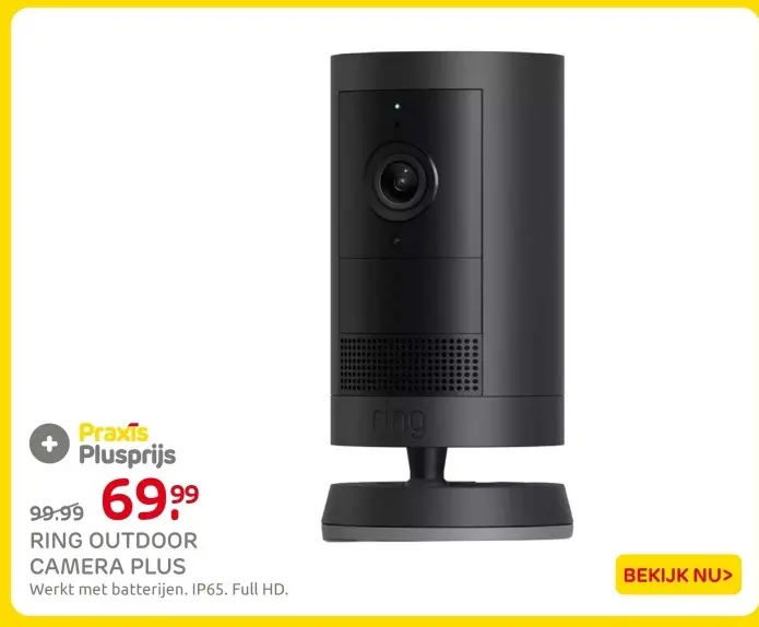 Aanbieding: Ring outdoor camera plus