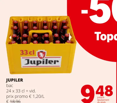 Offre: Jupiler
