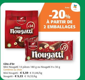 Offre: Mini Nougatti / Nougatti