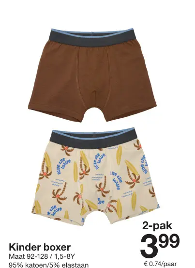 Promotie: Kinder boxer