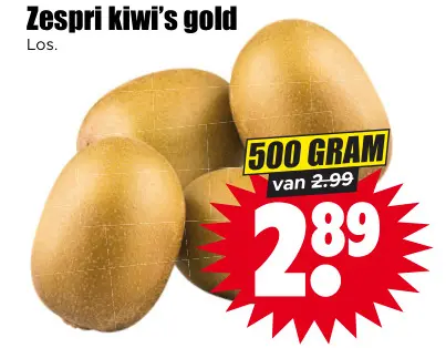 Aanbieding: kiwi's gold