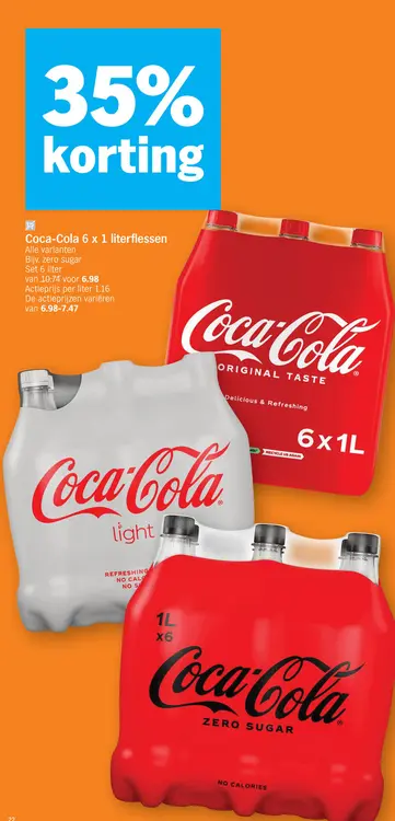 Aanbieding: Coca-Cola