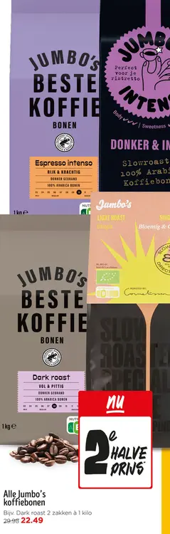 Aanbieding: Alle Jumbo's koffiebonen