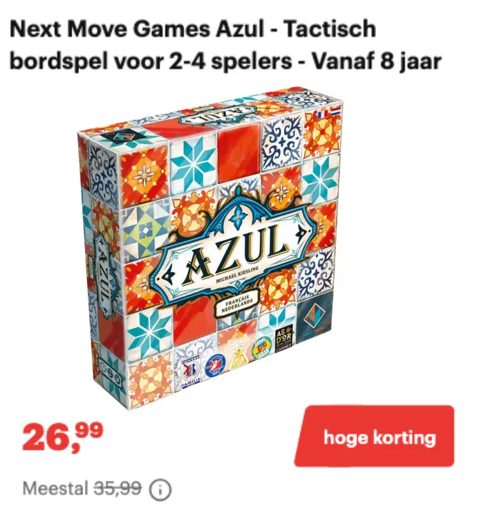 Promotie: Azul - Tactisch bordspel