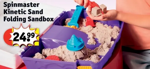 Aanbieding: Spinmaster Kinetic Sand Folding Sandbox