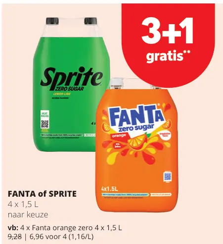 Promotie: Fanta or Sprite