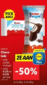Aanbieding: Kinder Chocolade