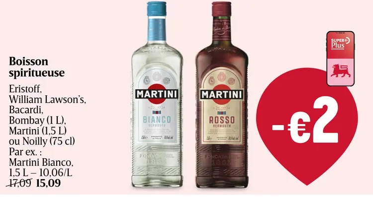 Offre: Boisson spiritueuse